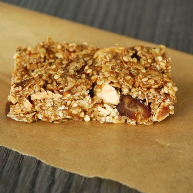 Barres de céréales home made