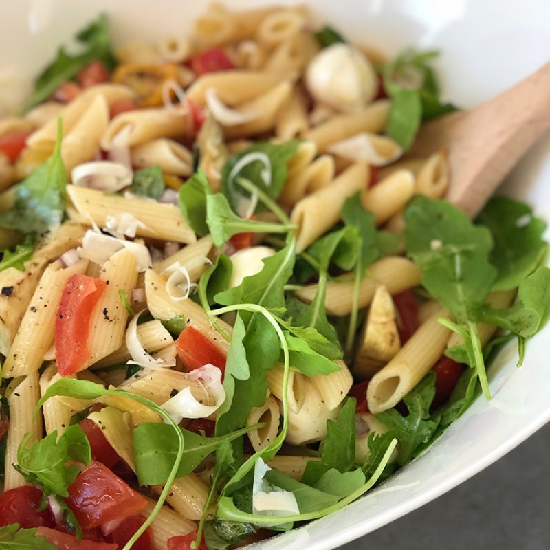 Salade de pâtes froides à l’italienne – végétarien