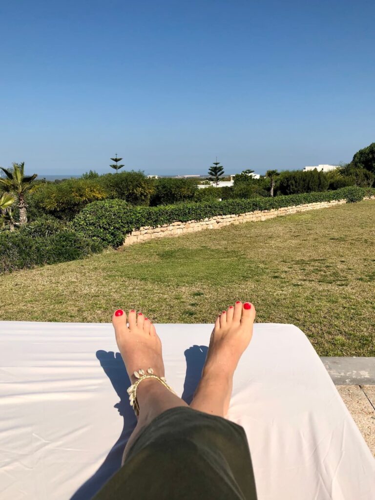 se relaxer seule