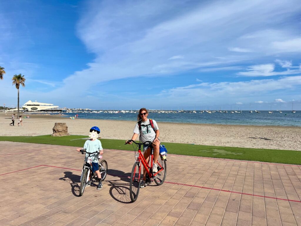 Balade à vélo costa blanca automne