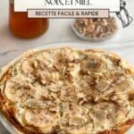 Pizza blanche aux poires