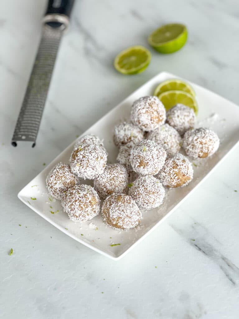 Energy balls coco et citron vert