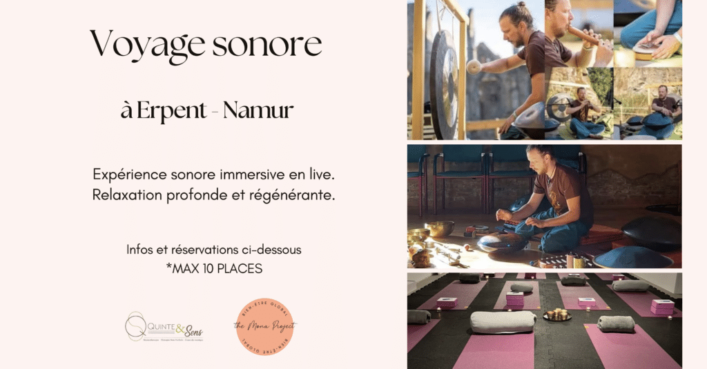 voyage sonore namur